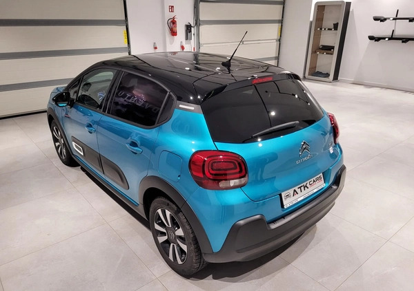 Citroen C3 cena 78900 przebieg: 6500, rok produkcji 2022 z Dolsk małe 172